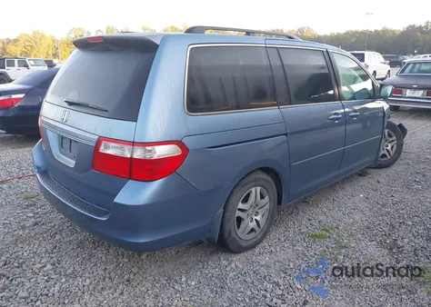2007 Honda Odyssey Exl from USA, damaged, VIN 5FNRL38667B030477